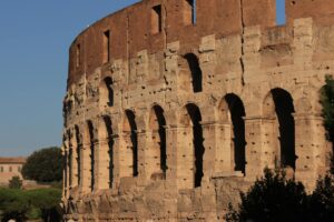 Indian students studying in Rome near Colosseum with Sapienza University and Tor Vergata context