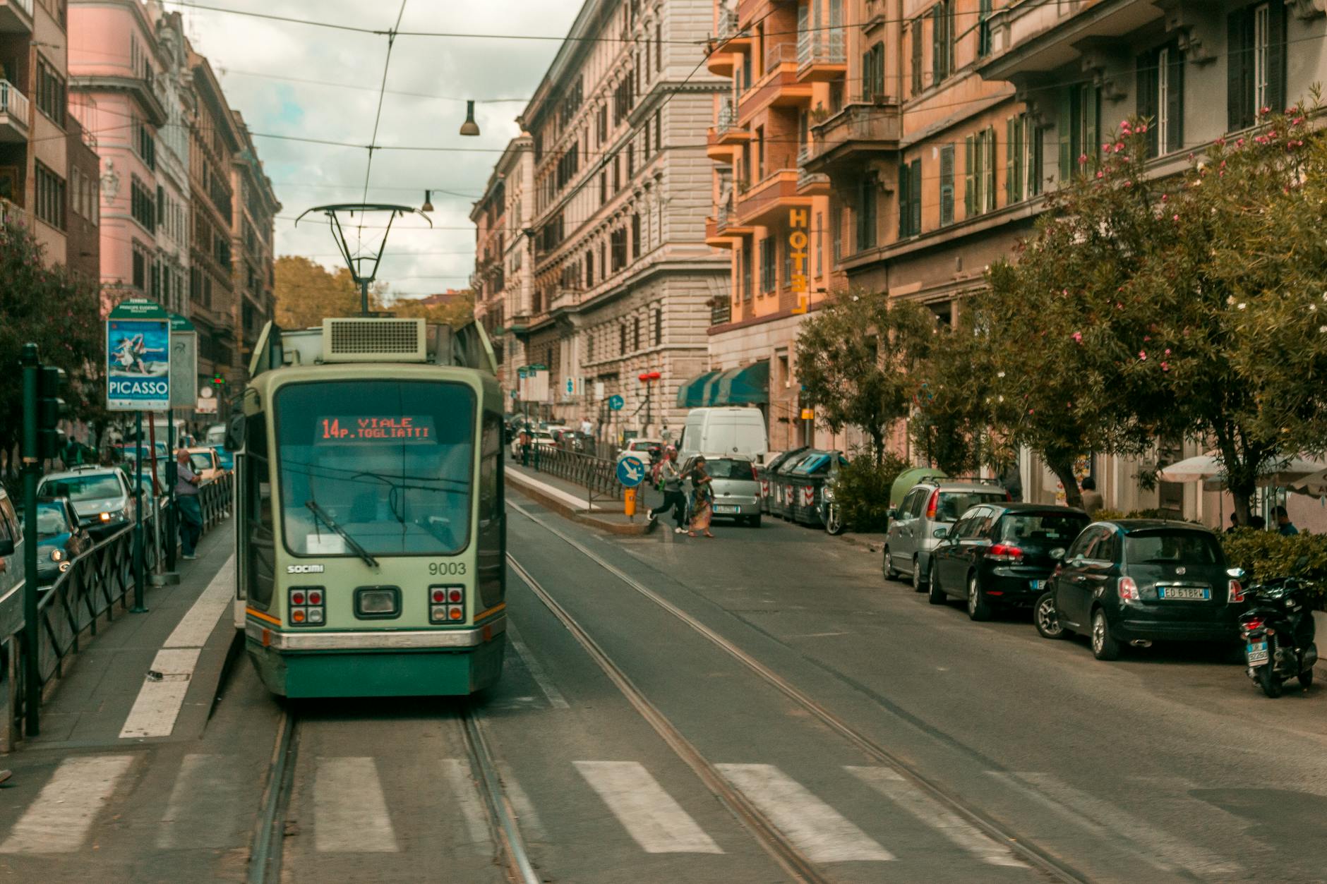 Public transport metro and buses for Indian students at University of Rome Tor Vergata in Rome Lazio